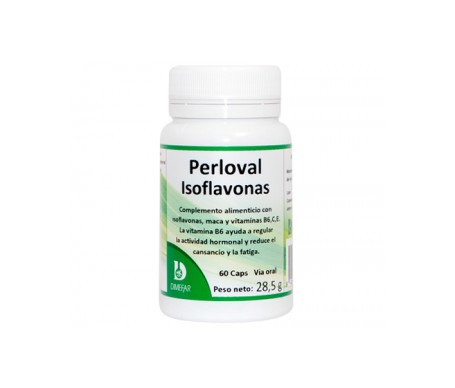 Dimefar Isoflavonas Perloval 60Cáps Dimefar Isoflavonas Perloval 60Cáps