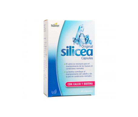 Hübner Silicea + Calcio + Biotina 60Cáps Hübner Silicea + Calcio + Biotina 60Cáps