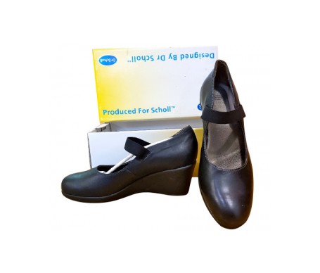 Scholl Zapato Abierto Clovelly Black Cuero Nº38 Scholl Zapato Abierto Clovelly Black Cuero Nº38