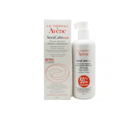 Avene Xeracalm A.d Bálsamo Relipidizante 200ml + Aceite Limpiad Avene Xeracalm A.d Bálsamo Relipidizante 200ml + Aceite Limpiad