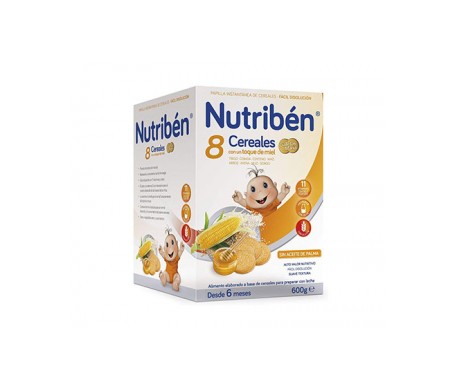 Nutriben Papilla 8 Cereales Toque De Miel Y Galletas Maria Lata Nutriben Papilla 8 Cereales Toque De Miel Y Galletas Maria Lata