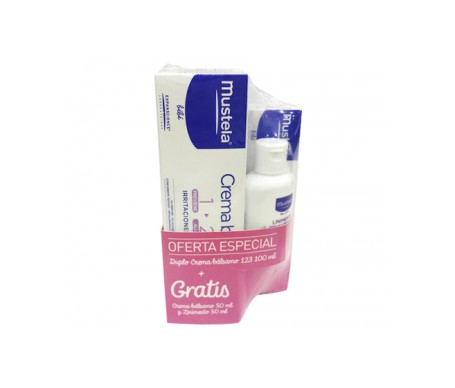 Mustela Pack Crema Bálsamo 100ml + Crema Bálsamo 50ml + Linime Mustela Pack Crema Bálsamo 100ml + Crema Bálsamo 50ml + Linime