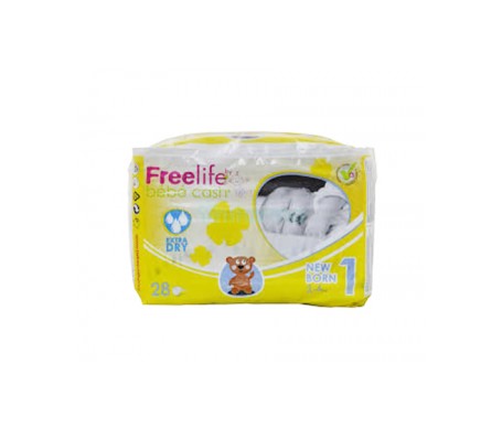 Bebe Cash Freelife Pañales Talla 1 28 Uds Bebe Cash Freelife Pañales Talla 1 28 Uds