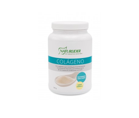 Naturlider Colageno Con Magnesio Vainilla 540g Naturlider Colageno Con Magnesio Vainilla 540g