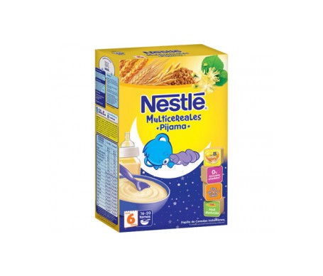 Nestlé papilla multicereales pijama 500g Nestlé papilla multicereales pijama 500g