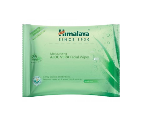 Toallitas Limpiadoras Faciales De Aloe Vera 25`s Toallitas Limpiadoras Faciales De Aloe Vera 25`s