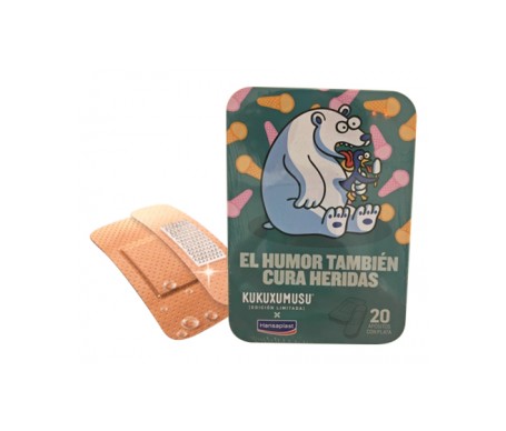 Hansaplast Universal 20 Apositos + Regalo Caja Colección Kukuxu Hansaplast Universal 20 Apositos + Regalo Caja Colección Kukuxu