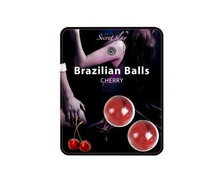 Secret Play Set 2 Brazilian Balls Aroma Cereza 8 Gr Secret Play Set 2 Brazilian Balls Aroma Cereza 8 Gr