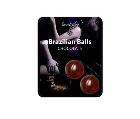 Secret Play Set 2 Brazilian Balls Aroma Chocolate 8 Gr Secret Play Set 2 Brazilian Balls Aroma Chocolate 8 Gr