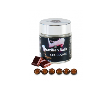 Secret Play Tarro 6 Brazilian Balls Aroma Chocolate 48 Gr Secret Play Tarro 6 Brazilian Balls Aroma Chocolate 48 Gr