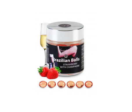 Secret Play Tarro 6 Brazilian Balls Aroma Fresas Cava 48 Gr Secret Play Tarro 6 Brazilian Balls Aroma Fresas Cava 48 Gr