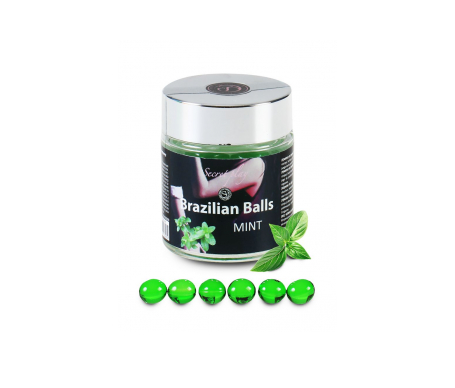 Secret Play Tarro 6 Brazilian Balls Aroma Menta 48 Gr Secret Play Tarro 6 Brazilian Balls Aroma Menta 48 Gr