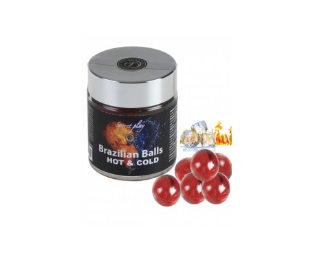 Secret Play Tarro 6 Brazilian Balls Frio Calor 48 Gr Secret Play Tarro 6 Brazilian Balls Frio Calor 48 Gr